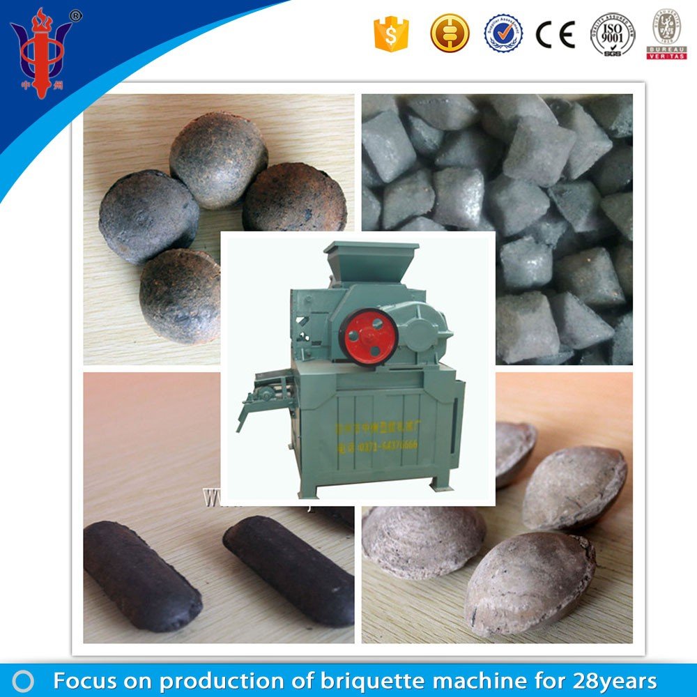 Here is factory manufacturing DRI/ sludge Iron Powder Ball Press Machine