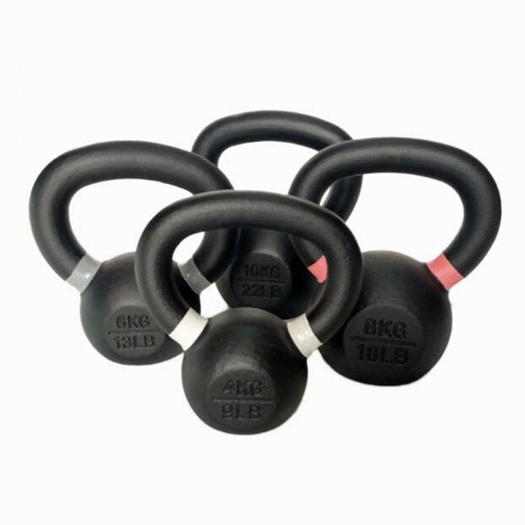 Powder Competition Coated Cast Iron Kettlebell for home training