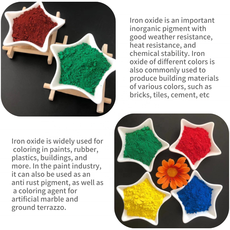 Sell high quality green iron oxide pigment powder and iron oxide pigment for automotive paint