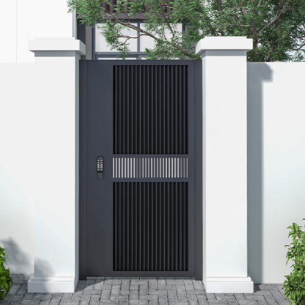 Wrought inserts custom for14ft wrought iron gate with golden paint garden iron gate flower new iron pipe gate design