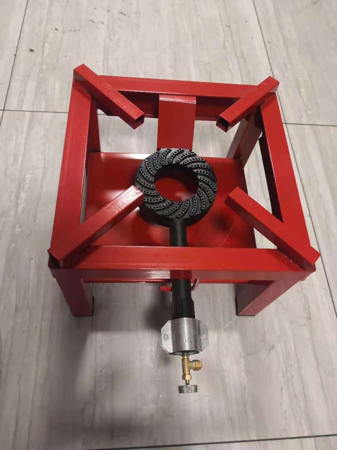 big burner gas cooking stoves High Quality wholesale cheap portable red powder coated gas stove