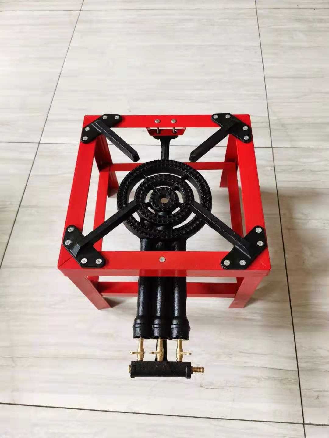 big burner gas cooking stoves High Quality wholesale cheap portable red powder coated gas stove