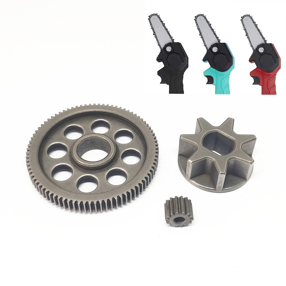 factory supplier powder tool gears custom powder metallurgy gears 4-inch chain saw gear set