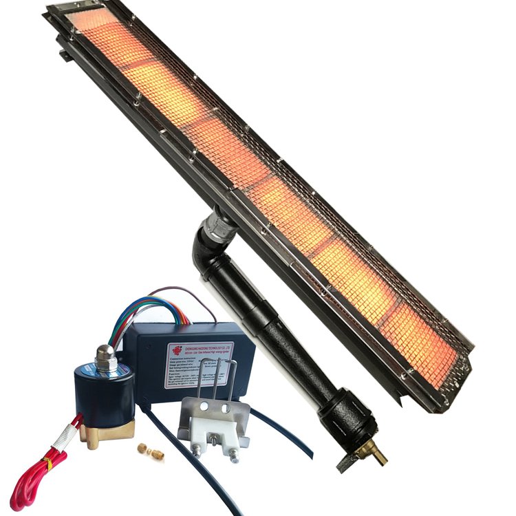 Powder coating paint drying oven catalytic gas infrared ceramic burner