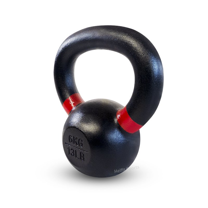 Hot Sale Gravity Cast Iron Powder Coated Kettlebe Wholesale Cast Iron Kettlebell