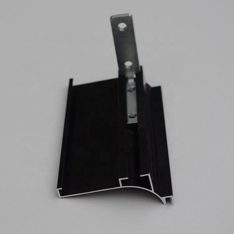 Aluminum hidden embedded kitchen cabinet handle L shape handle profiles