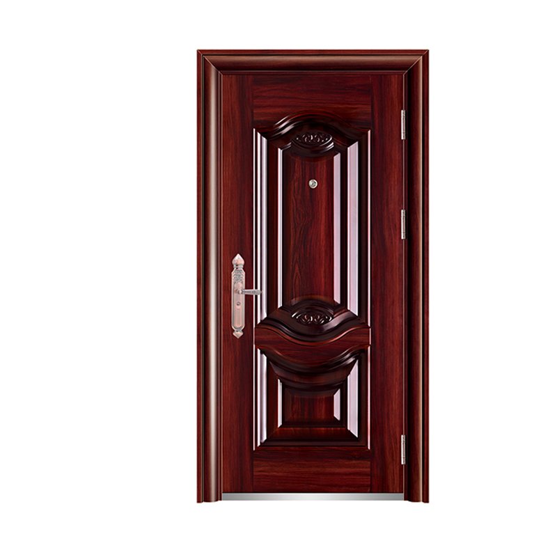 China Door Supplier Customize Steel Security Exterior Iron French Doors