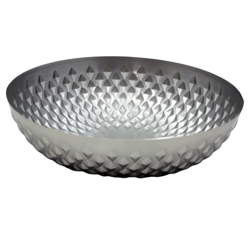 Iron Round Chocolate Bowl Matt Black Powder Coated Modern Style Serving And Decorative Bowl For Kitchen & Tabletop