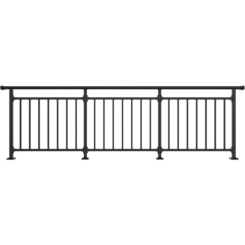 Worught iron stair rail/handrails for outdoor steps