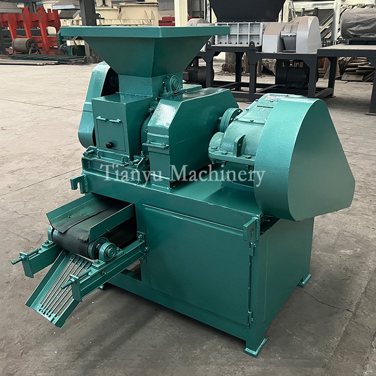 Simple Hydraulic Coke Ball Press Making Machine Mini Charcoal Oval Briquette Coal Rod Extruding Machine From China