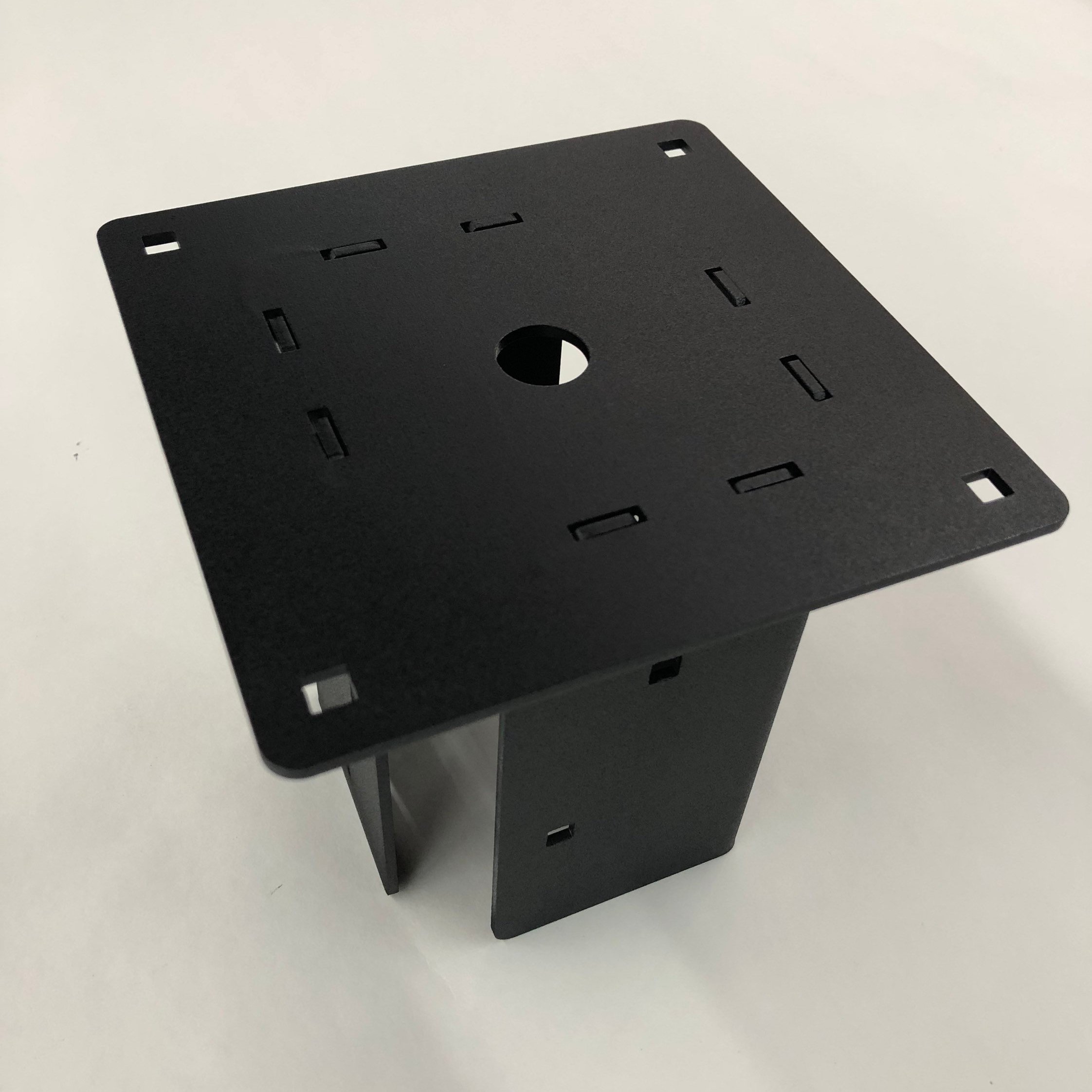 4 X 4 6x6 Post Base Deck Post Base Heavy Duty Metal Black Powder Coated Post Brackets