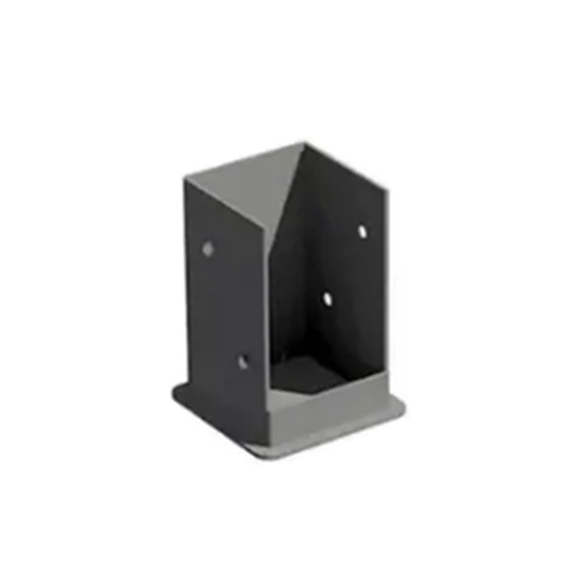 Custom high quality Aluminium black Outdoor Pergola Corner Bracket