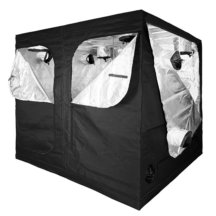 240*240*200 600d 1680d mlar cheap aluminum foil indoor grow tents high reflective 6*6*ft ventilation garden tents for plants
