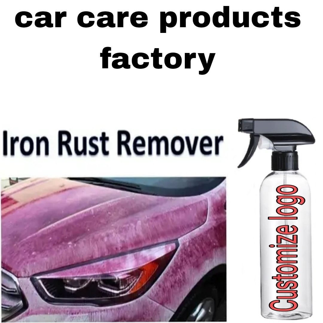 Nano wax 500ml car wheel cleaner iron powder remover car beauty tire cleaning