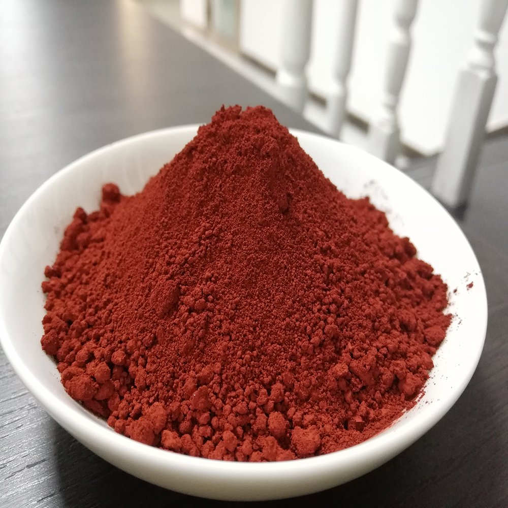 Factory price Iron Oxide Powder Red Fe2O3 95% for sale used in pigments color/resin pigment powder/ paint pigment