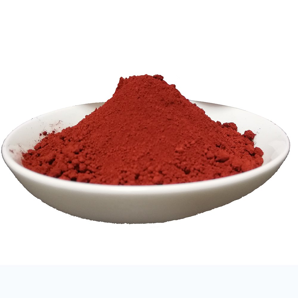 Factory price Iron Oxide Powder Red Fe2O3 95% for sale used in pigments color/resin pigment powder/ paint pigment