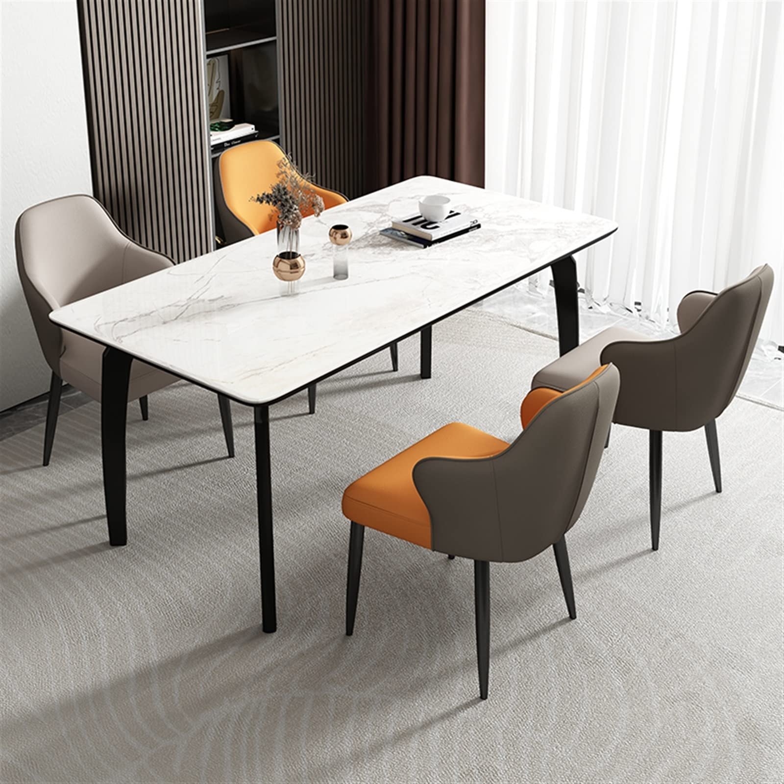 Modern dinning table home dining room furniture set dinner table luxury style new design dinning table