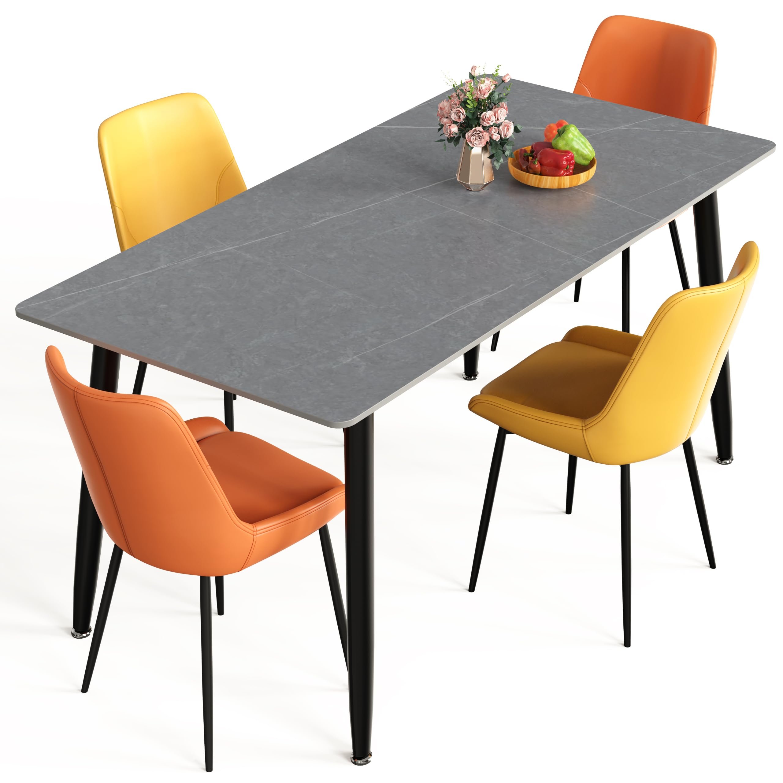 Modern dinning table home dining room furniture set dinner table luxury style new design dinning table