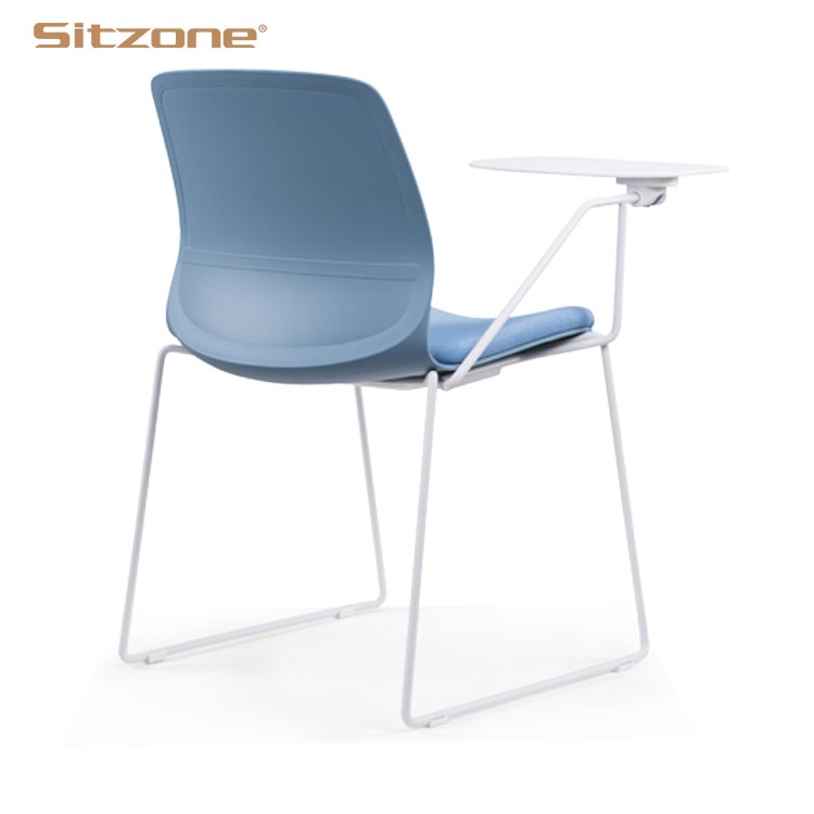 Training Chair Modern Plastic Mesh Folding Seat Commercial Furniture Office Training Chair For Meeting