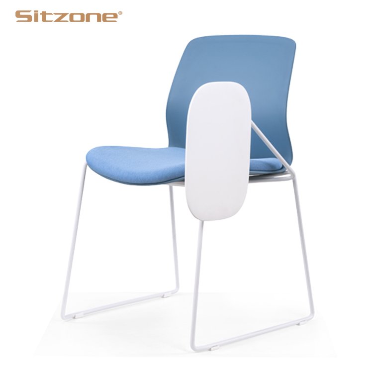Training Chair Modern Plastic Mesh Folding Seat Commercial Furniture Office Training Chair For Meeting