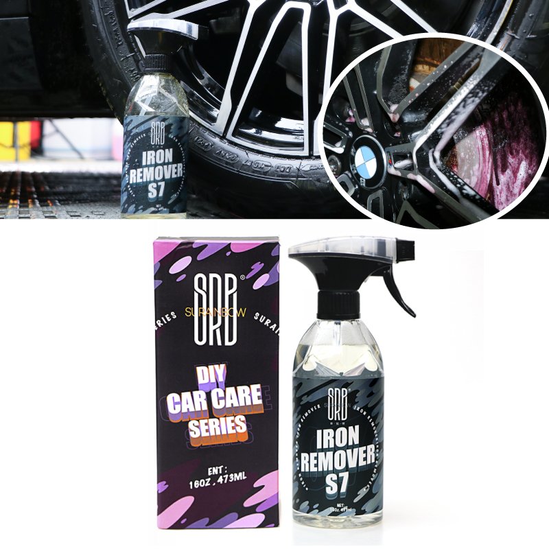 SRB 2023 NEW Car Chemical Products Iron Remover s7 effectively break down and remove iron powder