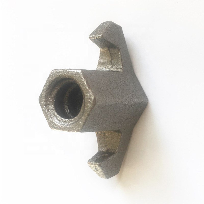 OEM Steel Casting Tie Rod Nut Formwork Anchor Nut Scaffold Wing Nut