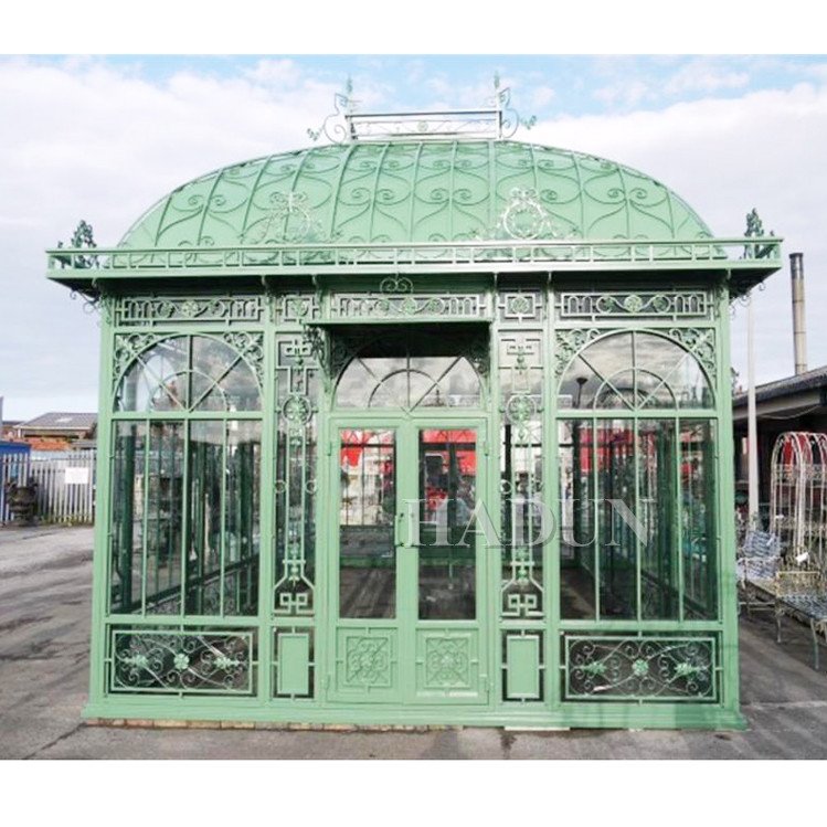 Outdoor Large size luxury garden gazebo steel garden gazebos sell