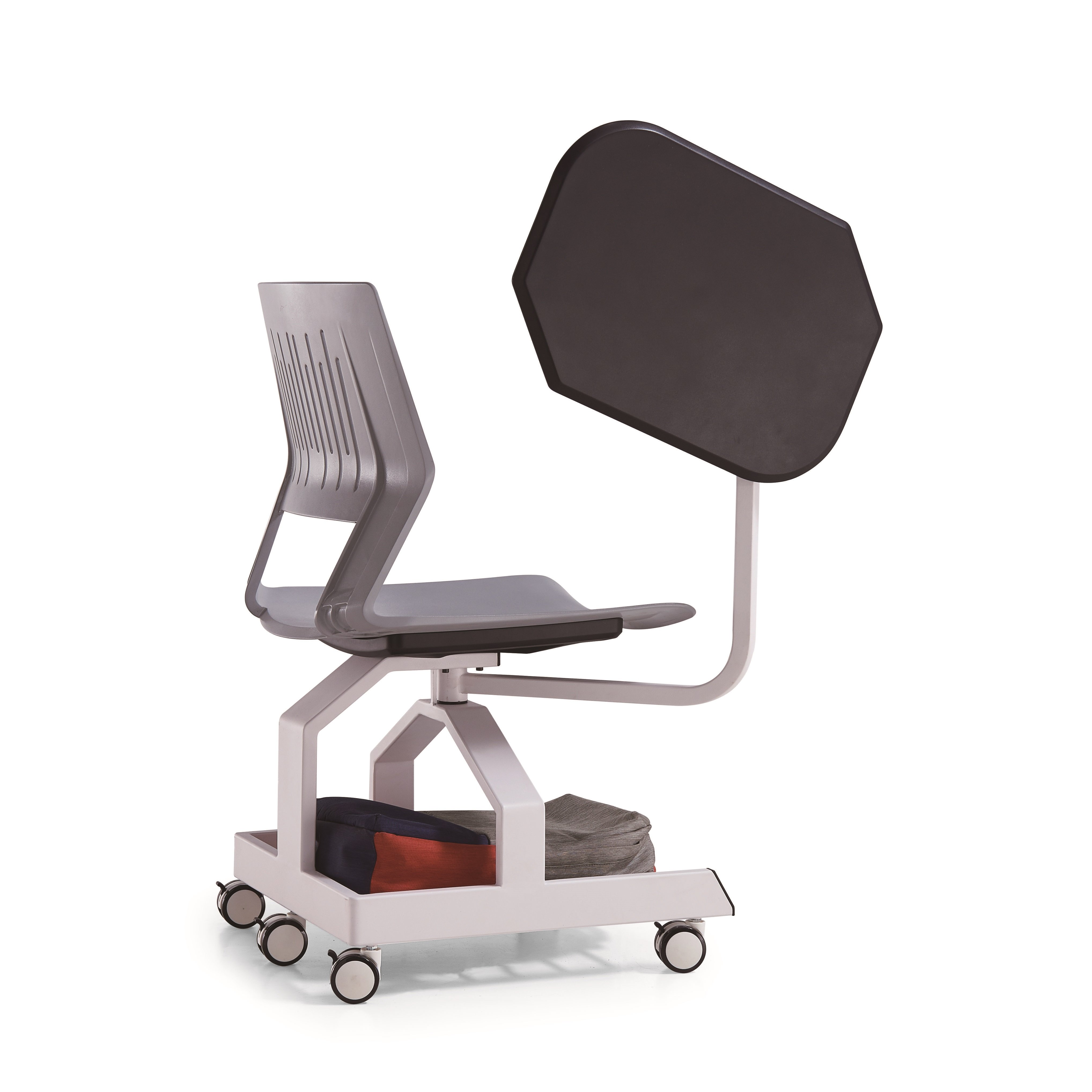 Office training chair with wheels