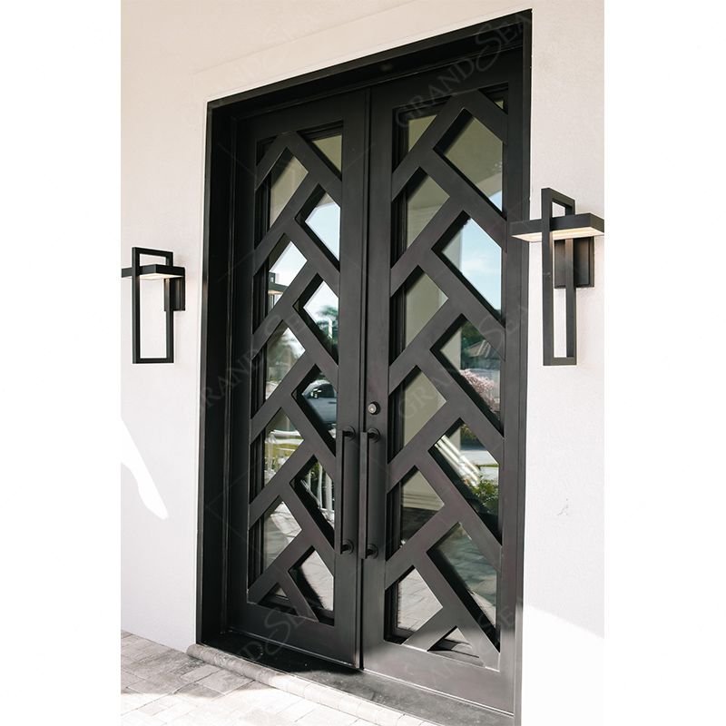 American Security Entrance Wrought Iron Door Interior Door Iron Gate Designs Wrought Iron Door
