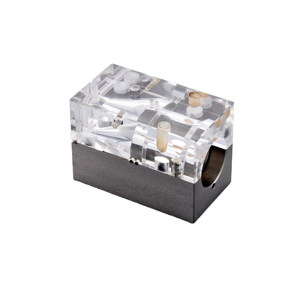 Oem Spare Stainless Steel Iron Parts Metal Block Cnc Turning And Milling Service Cnc Machining Aluminum Parts