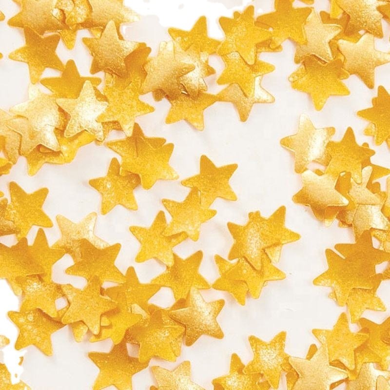 Wholesale Cheapest Price Edible Flash Tablets Candy Mix Edible Glitter Star Sprinkles Candy For Cake Decoration