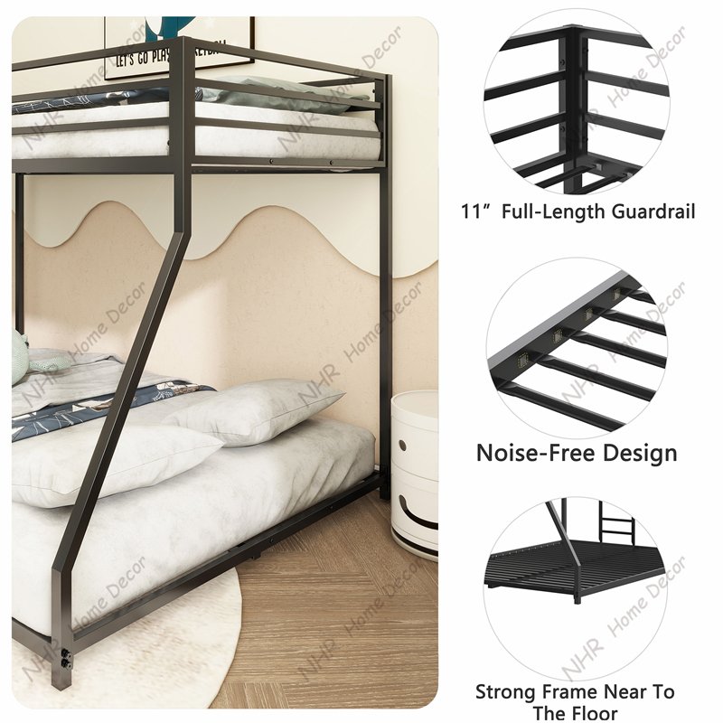Home Decoration Princess Bunk Bed With Slide Children Plastic Bed Kids Bunk Bed