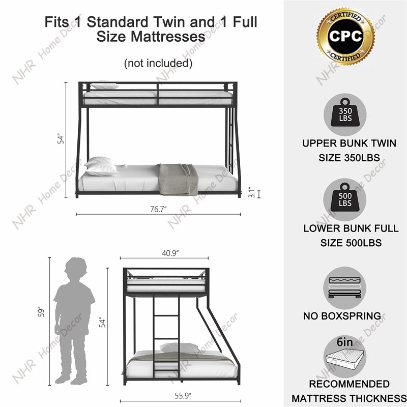 Home Decoration Princess Bunk Bed With Slide Children Plastic Bed Kids Bunk Bed