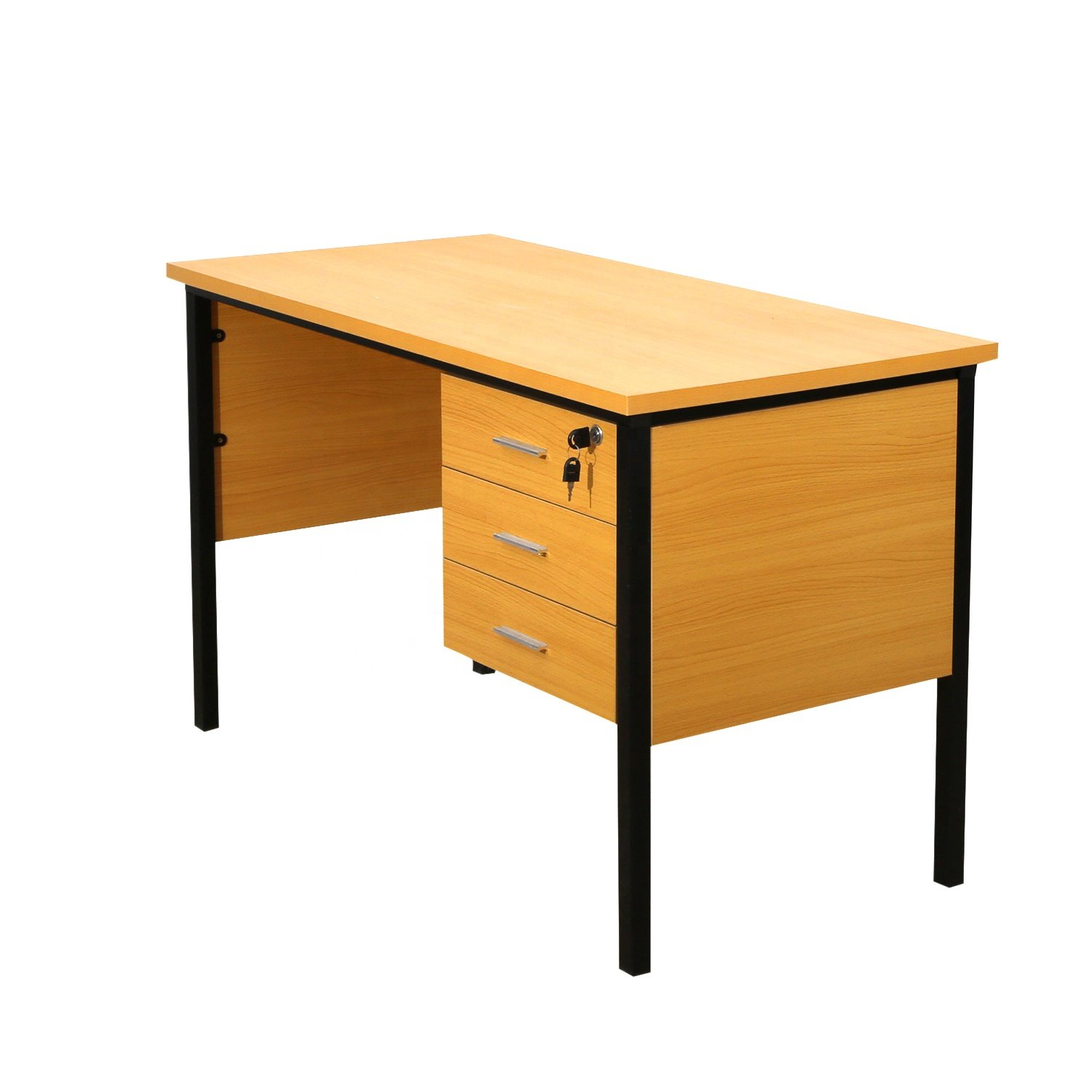 New Design Classroom Teacher Desks Wood and Metal Office Table With Drawers