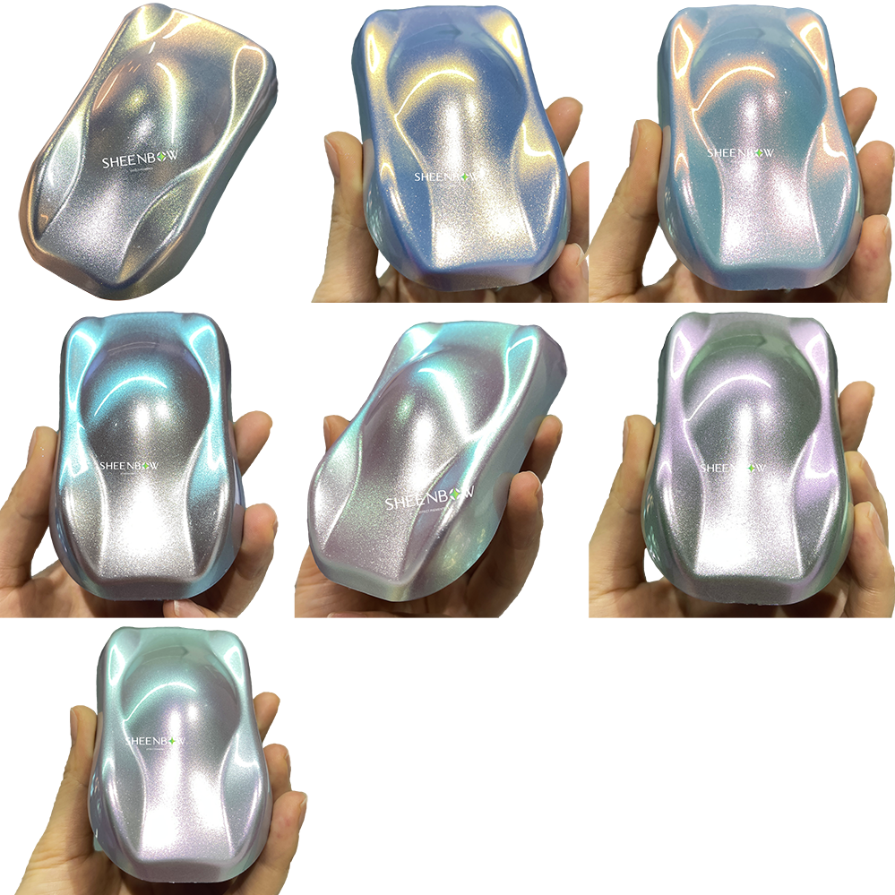 Cosmetics Grade Chrome Changing color nail accessories car paint pigments holographic Chameleon Powder