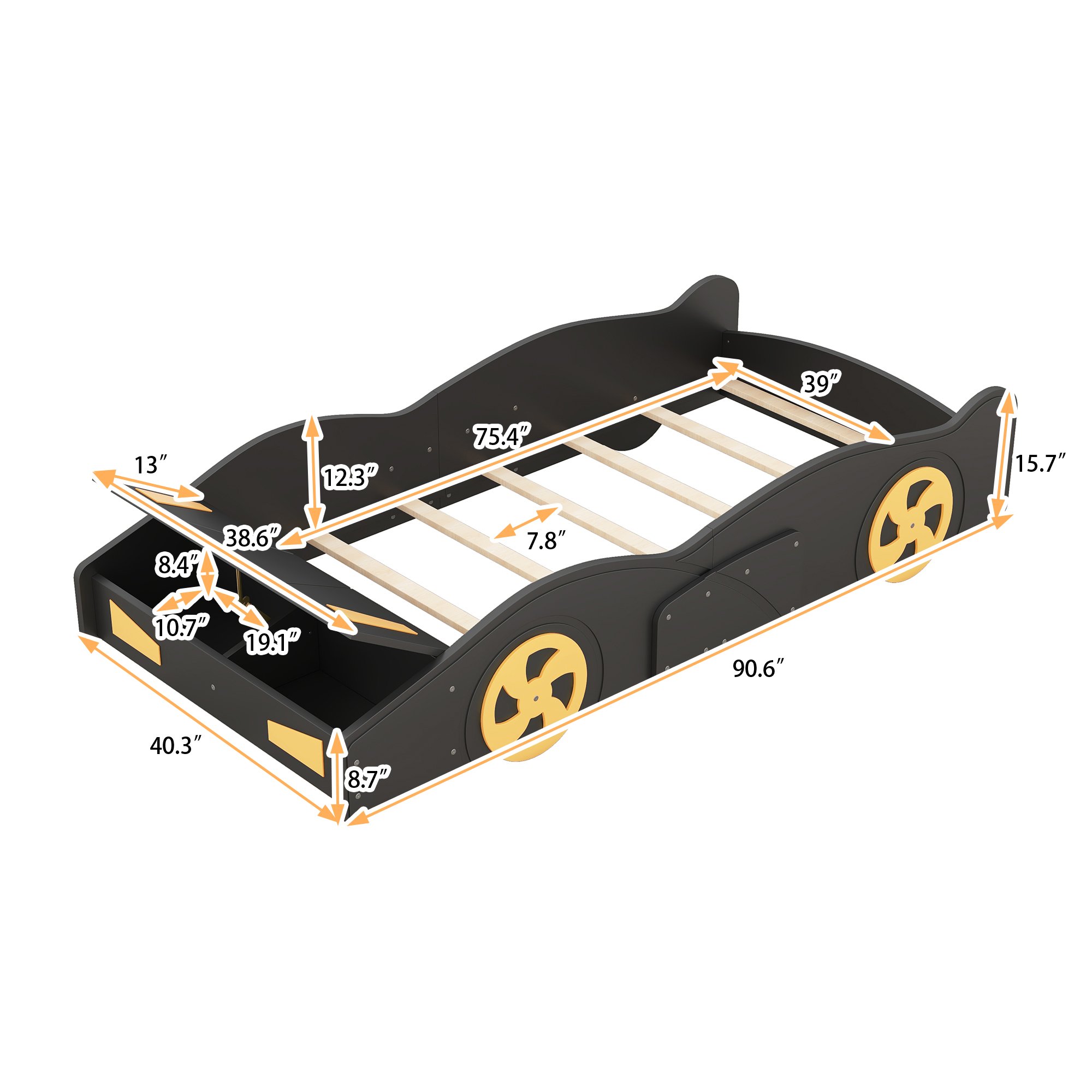 High Level Bed Children Kids House Bed