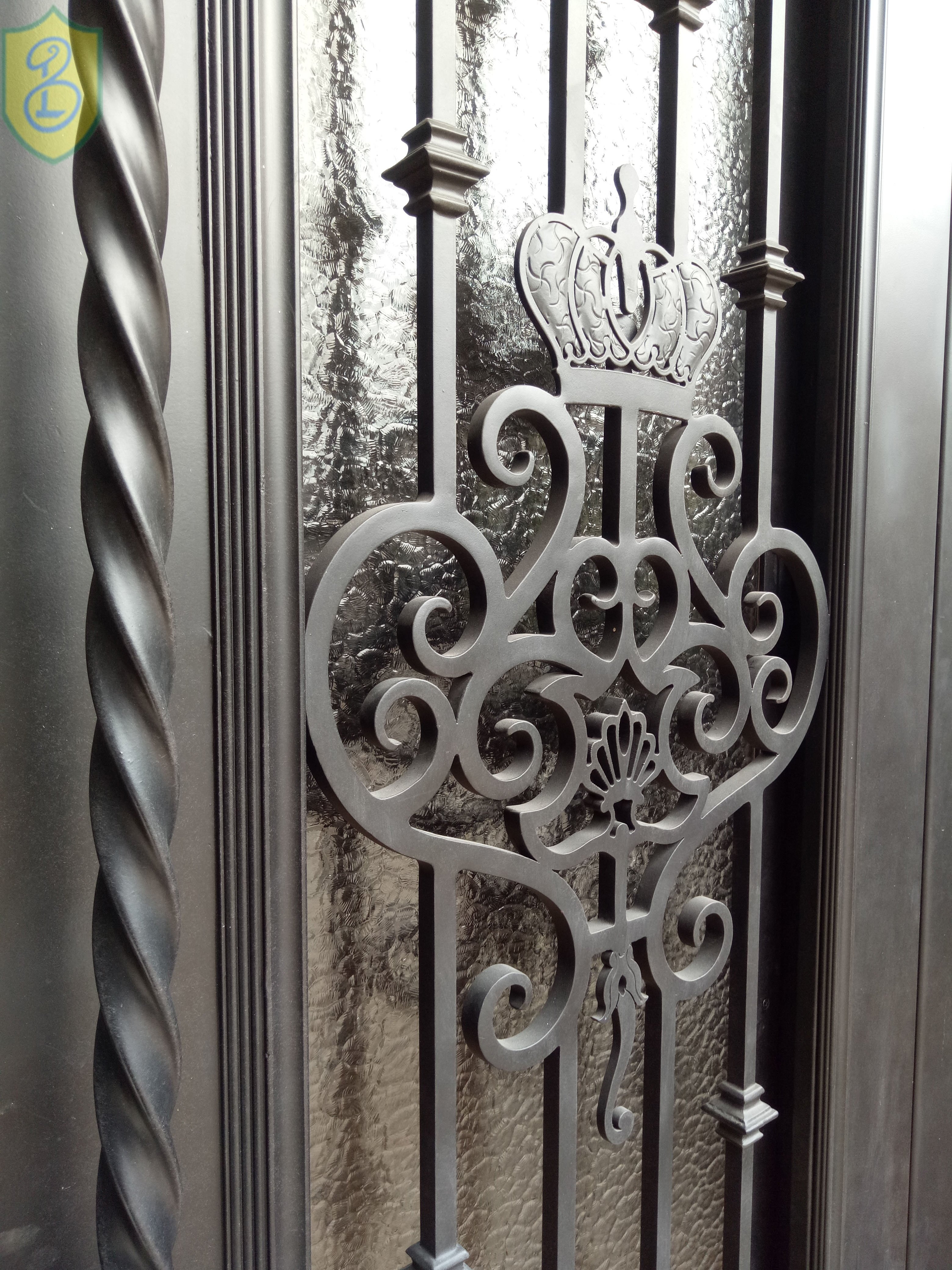 Protect House With Modern Reasonable Price Models Of Security Metal Door, Wrought Iron Door, Security Doors Metal Exterior Door
