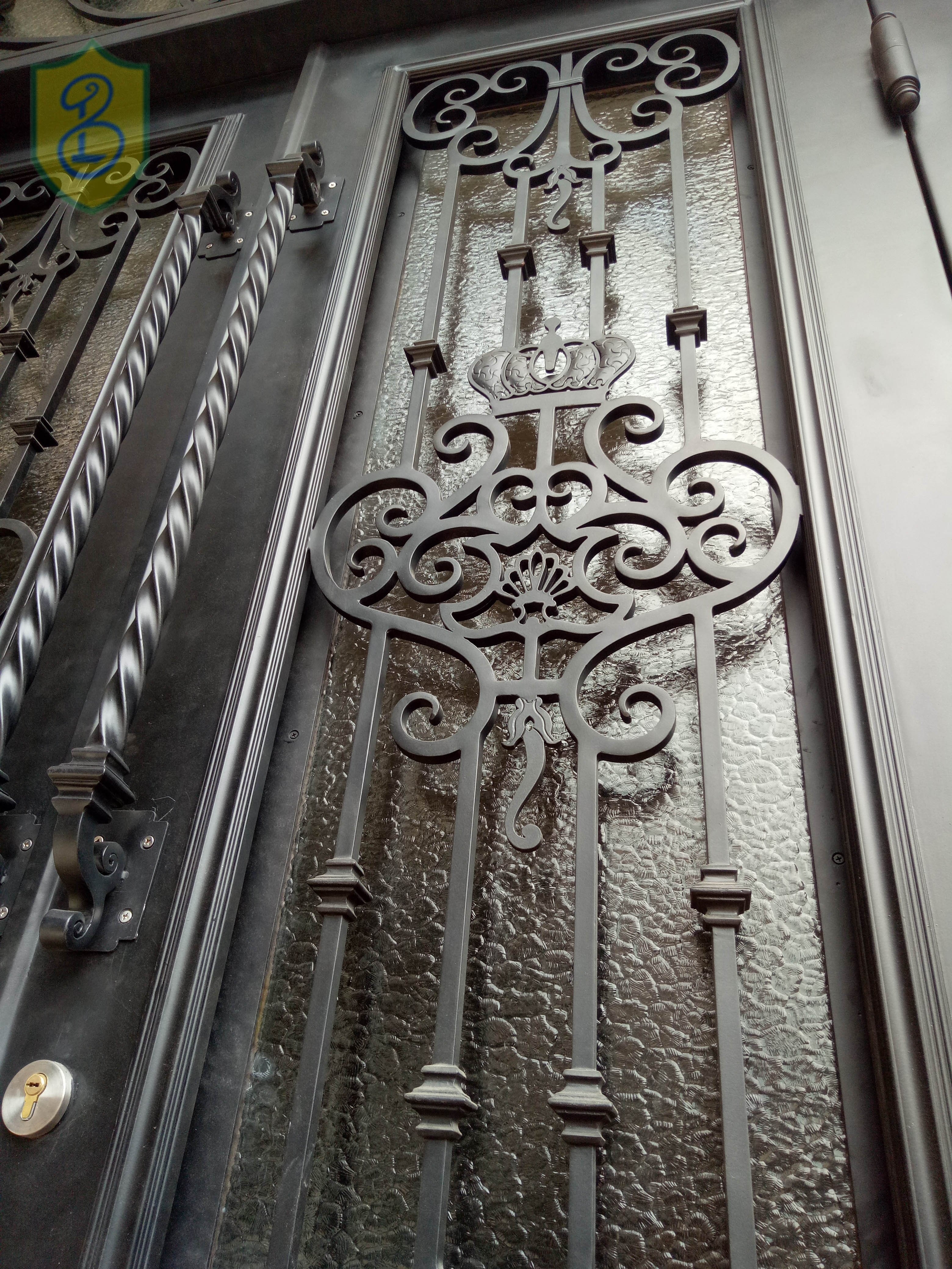 Protect House With Modern Reasonable Price Models Of Security Metal Door, Wrought Iron Door, Security Doors Metal Exterior Door
