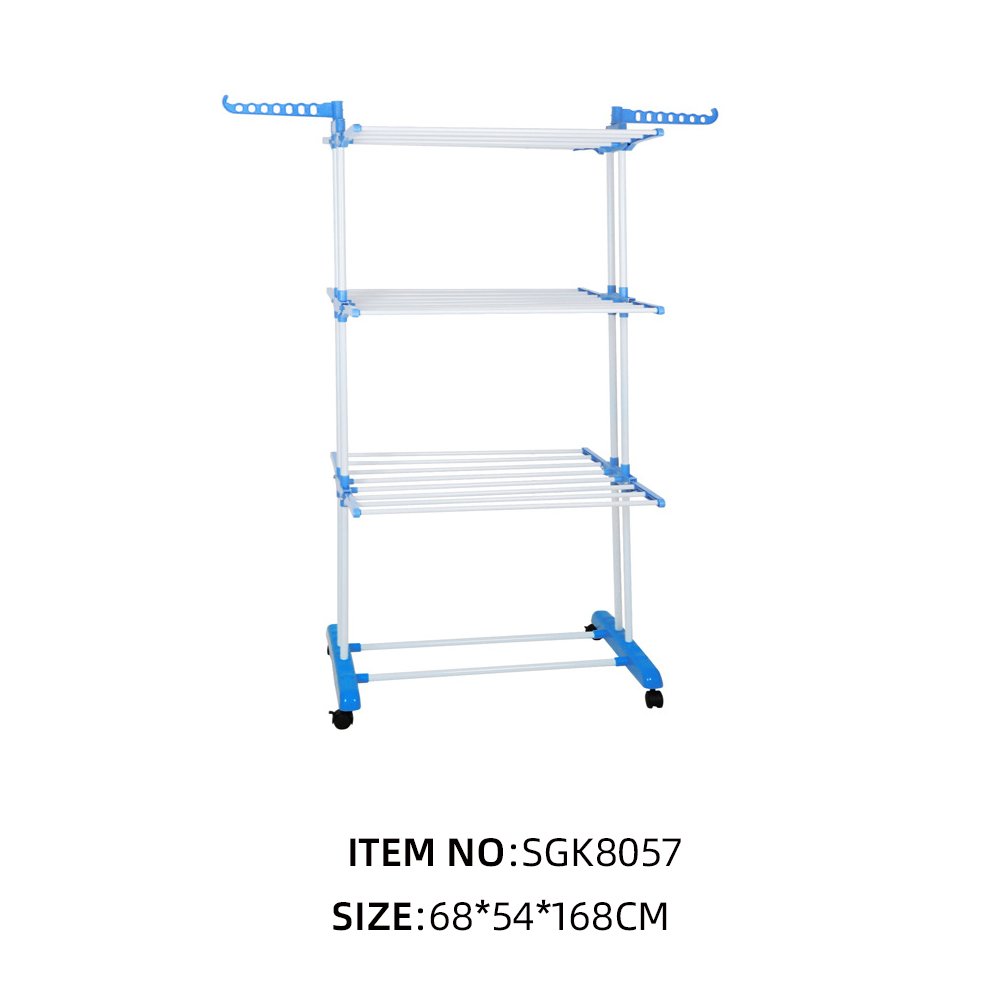 Multi-functional Space Saving Portable Clothes Airer Foldable Towel Rack Stand Laundry clothes dryer rack