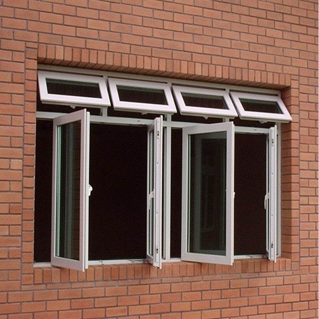 TOMA Security Aluminum Swing Graphic Design Stainless Steel Horizontal Hanging Aluminum Alloy European Windproof Powder Coated