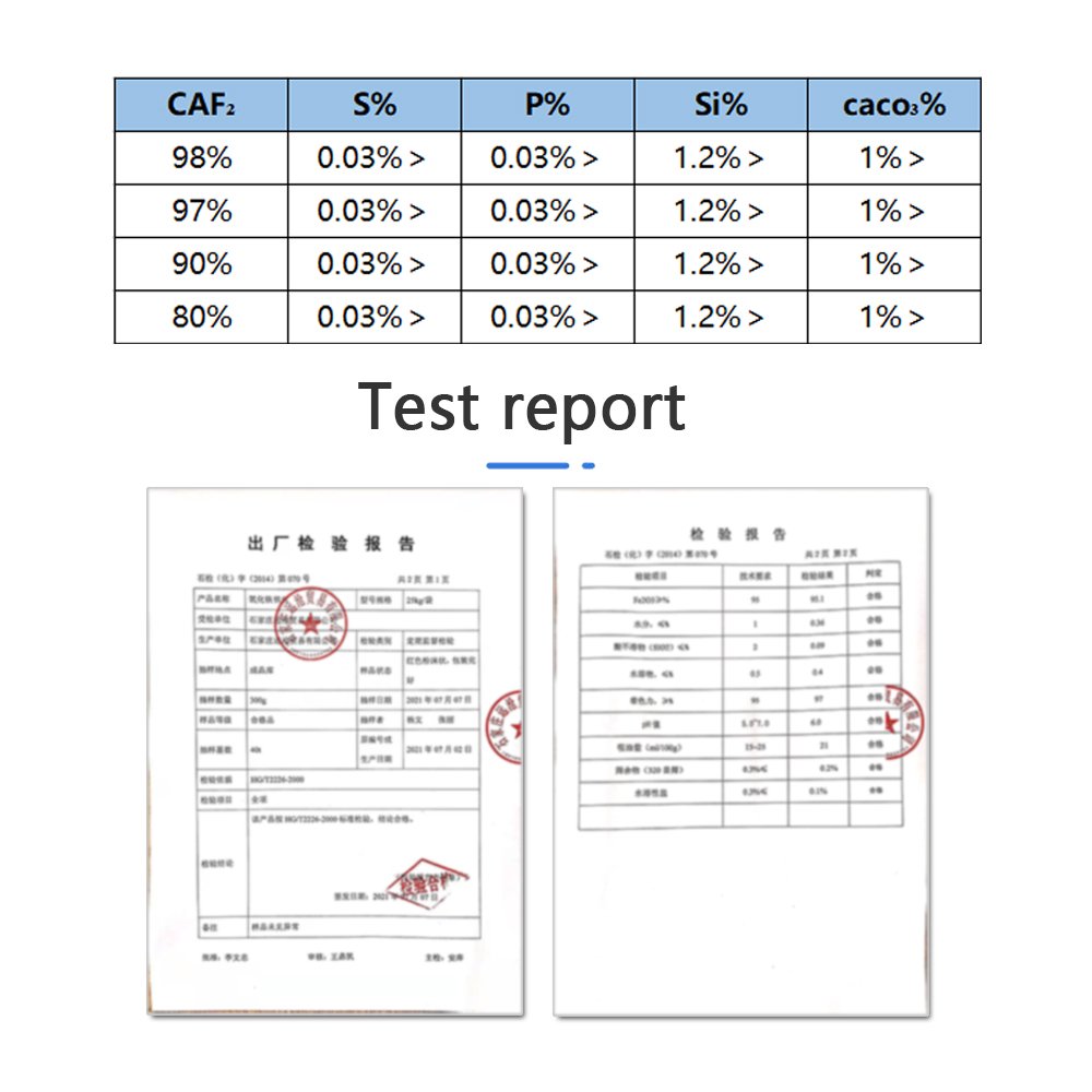 Hot sales CaF2 97% acid grade fluorspar /fluorite/ calcium fluoride powder