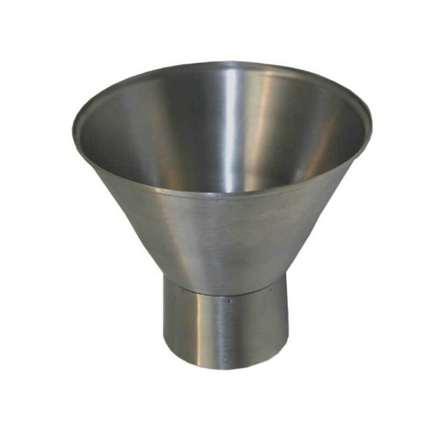 Spinning Stainless Steel Hoppers Sheet Metal Fabrication Cyclone Dust Collector OEM Metal Cone Factory Custom Metal Hoppers