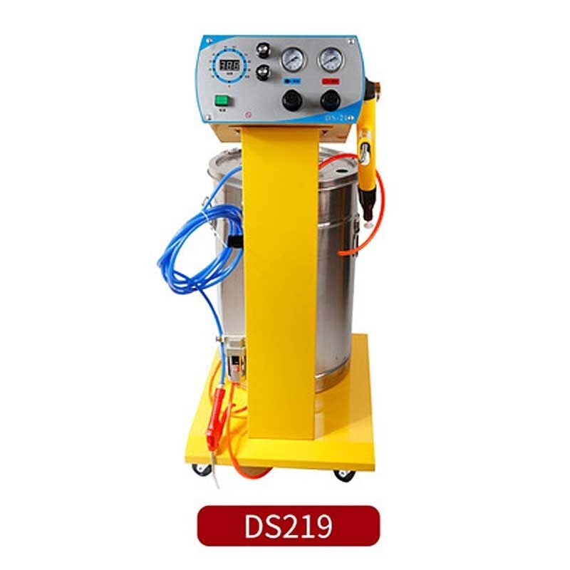 Portable Powder Coating Paint Electrostatic Spray Cup Gun System Machinery