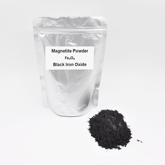 99.9% Very Fine High Purity Magnet Powder Black Iron Oxide Iron Magenetie Powder