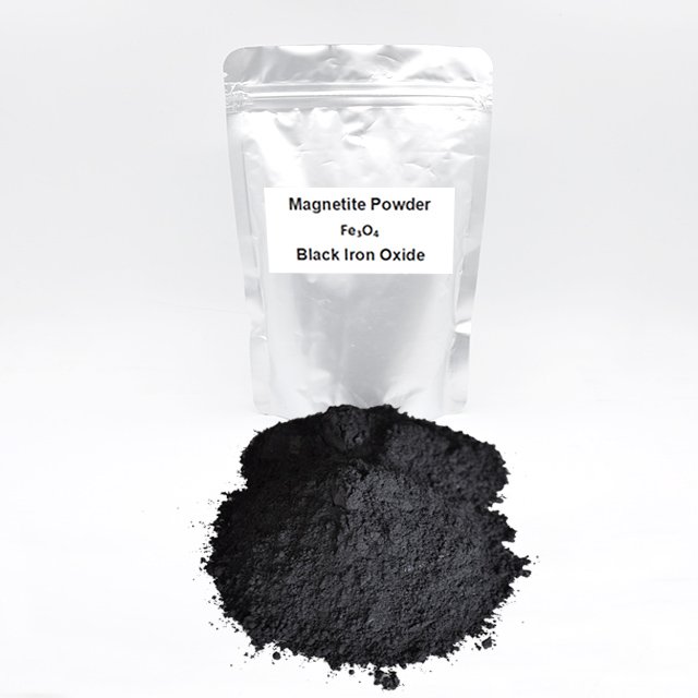 99.9% Very Fine High Purity Magnet Powder Black Iron Oxide Iron Magenetie Powder