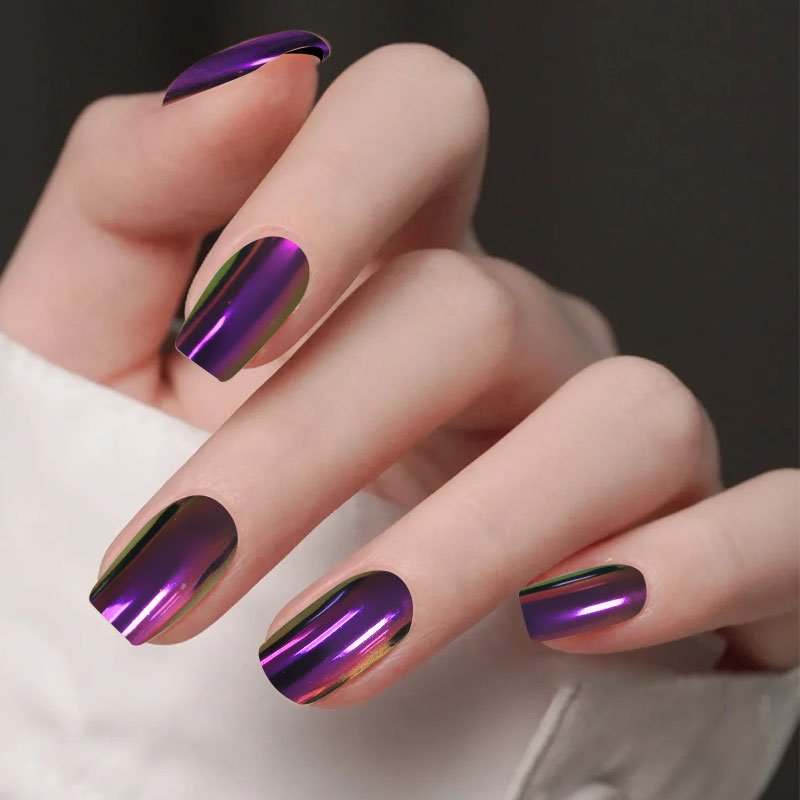 Wholesale Sheer Mermaid Effect Aurora Chameleon Pigment Moonlight Nail Chrome Aurora Powder For Multichrome Eyeshadow