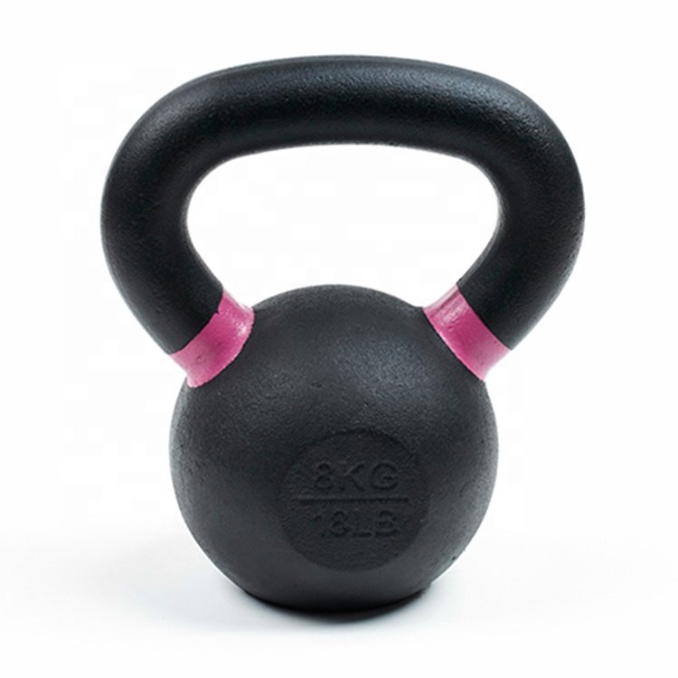 Equipment Fitness Accessories Fitness Professional Training Weightlifting Coated Cast Iron Powder Kettlebell
