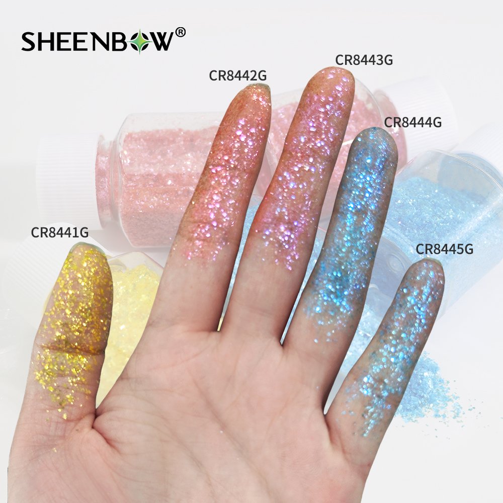 High Pigmented Diamond Luster Shimmer Eyeshadow Single Color Loose Powder for Coating Pigment and Paint Single Pack