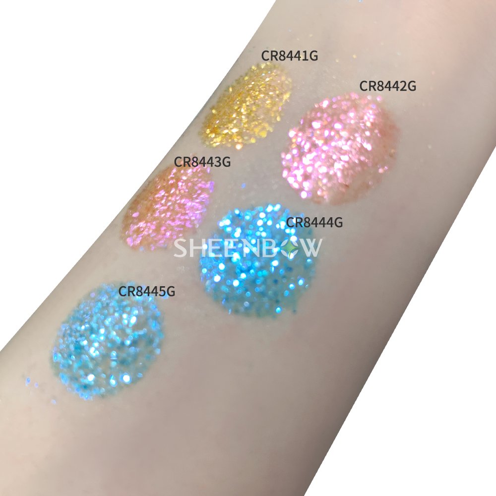 High Pigmented Diamond Luster Shimmer Eyeshadow Single Color Loose Powder for Coating Pigment and Paint Single Pack