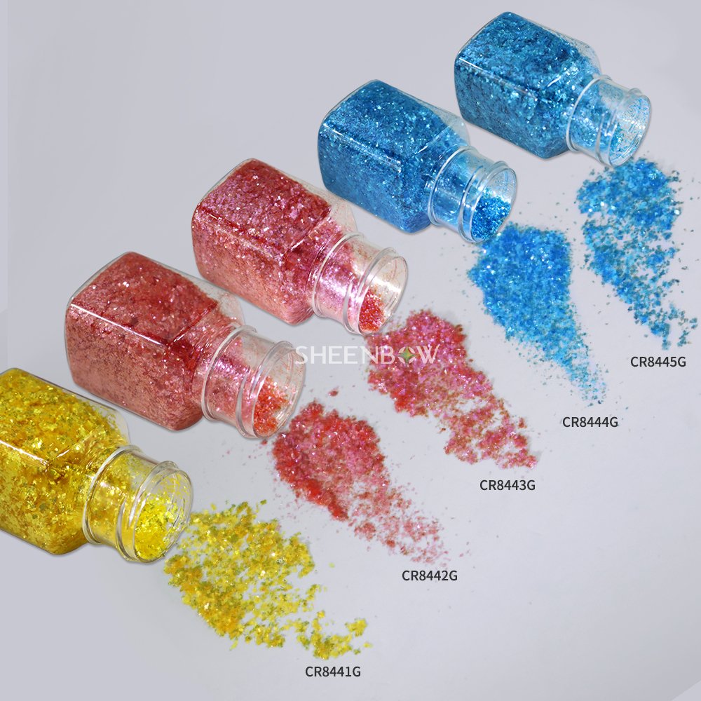 High Pigmented Diamond Luster Shimmer Eyeshadow Single Color Loose Powder for Coating Pigment and Paint Single Pack